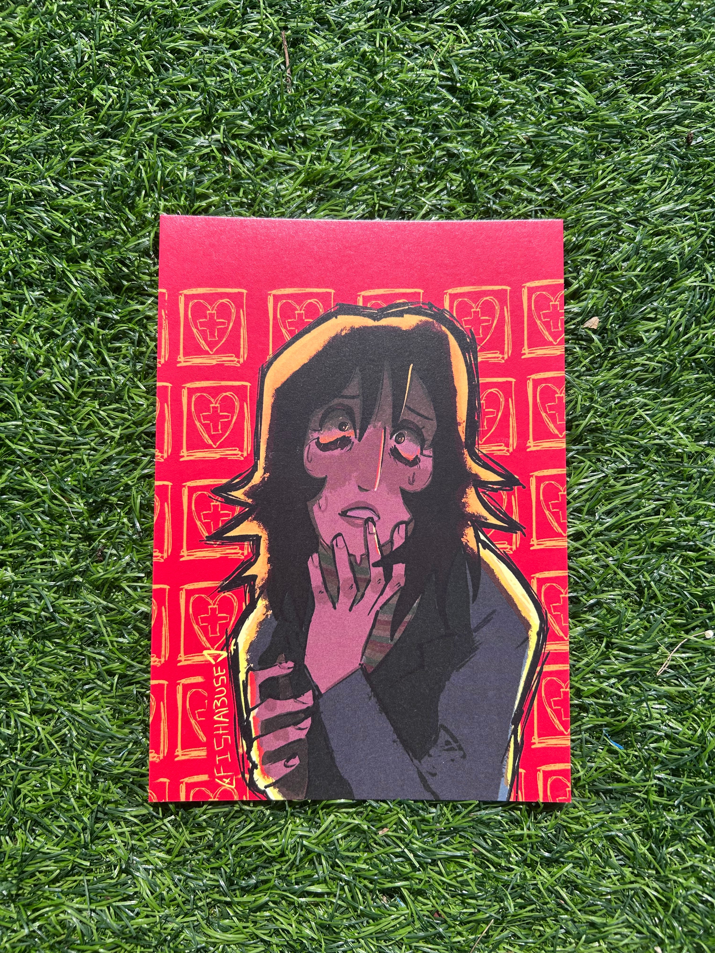 MouthWashing Anya A5 Print