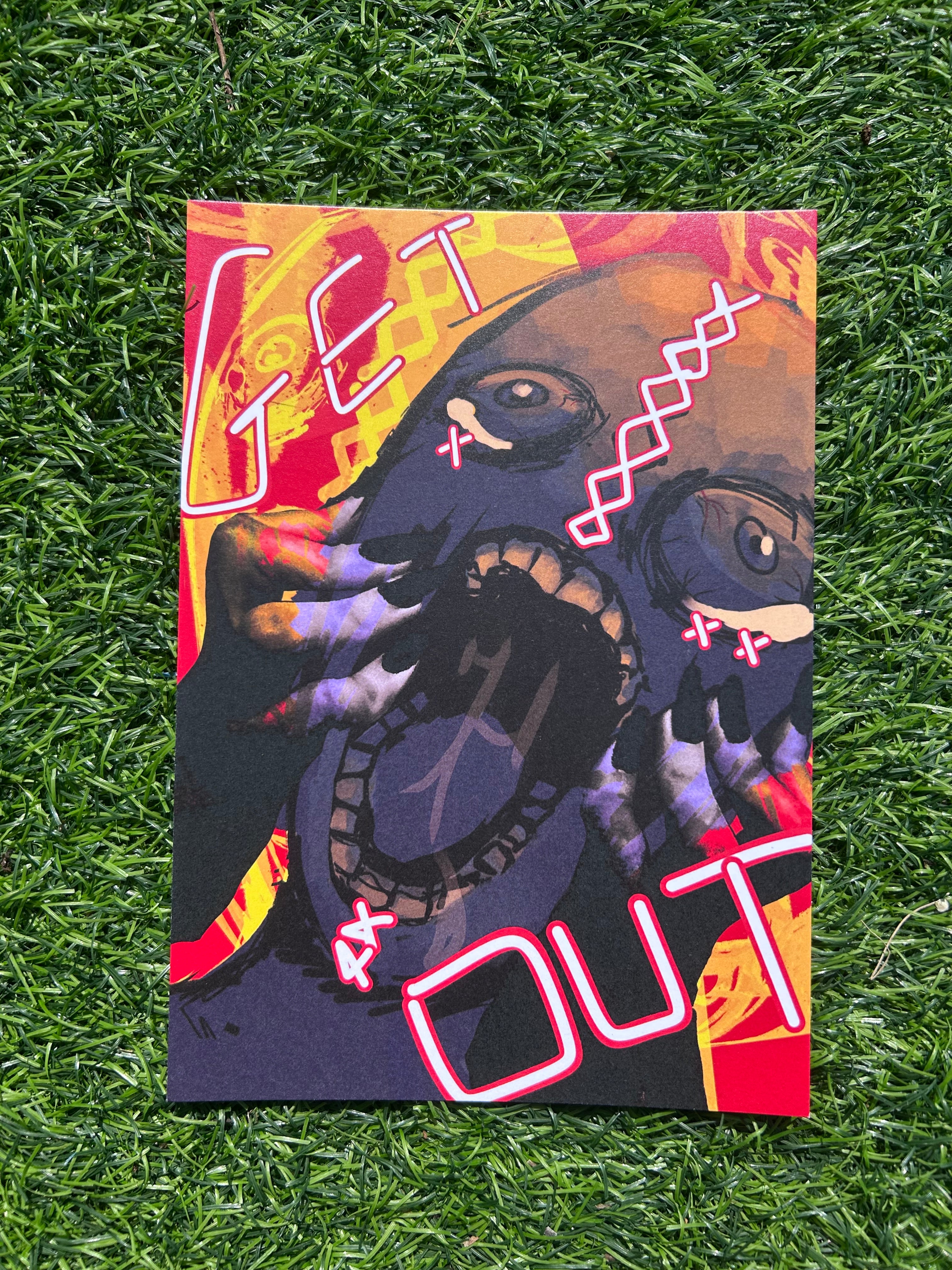 Get Out A5 Print